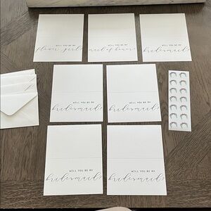 Bridesmaid Proposal Cards Set